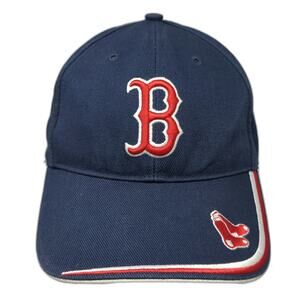 Boston Red Sox MLB T.E.I. Blue Baseball Cap One Size Embroidered Strapback Hat